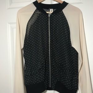 Sheer Bomber Jacket